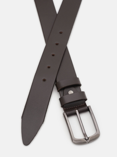 Ремень Borsa Leather модель 125v1fx91-brown — фото - INTERTOP