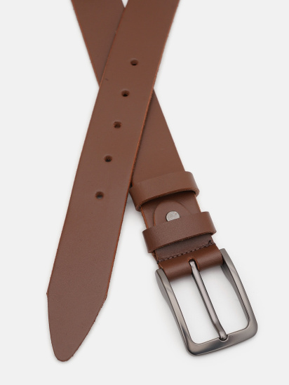 Ремінь Borsa Leather модель 125v1fx94light-brown — фото - INTERTOP