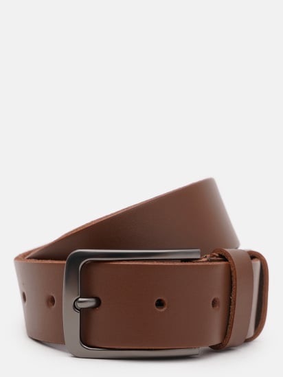 Ремінь Borsa Leather модель 125v1fx94light-brown — фото - INTERTOP