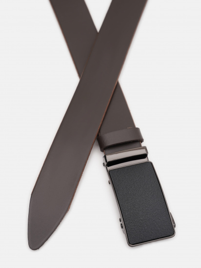 Ремень Borsa Leather модель 125v1genav19-brown — фото - INTERTOP