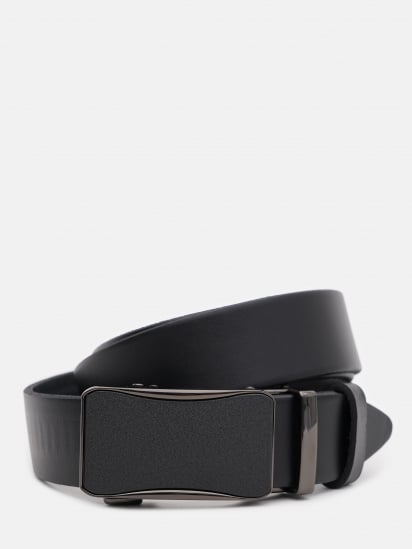 Ремінь Borsa Leather модель 125v1genav20-black — фото - INTERTOP