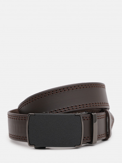 Ремень Borsa Leather модель 125v1genav28-brown — фото - INTERTOP