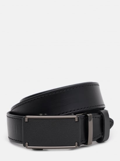 Ремень Borsa Leather модель 125v1genav30-black — фото - INTERTOP