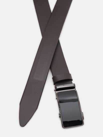 Ремень Borsa Leather модель 125v1genav43-brown — фото - INTERTOP