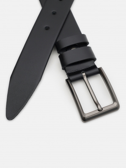 Ремень Borsa Leather модель 125vfx79-black — фото - INTERTOP