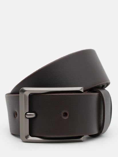 Ремень Borsa Leather модель 125vfx81-brown — фото - INTERTOP