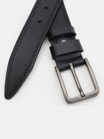 Ремень Borsa Leather модель 125vfx83-black — фото - INTERTOP