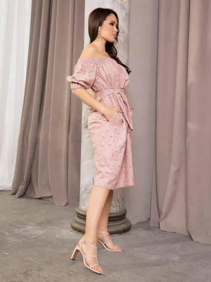 Сукні ISSA Plus модель 12686_pink — фото - INTERTOP