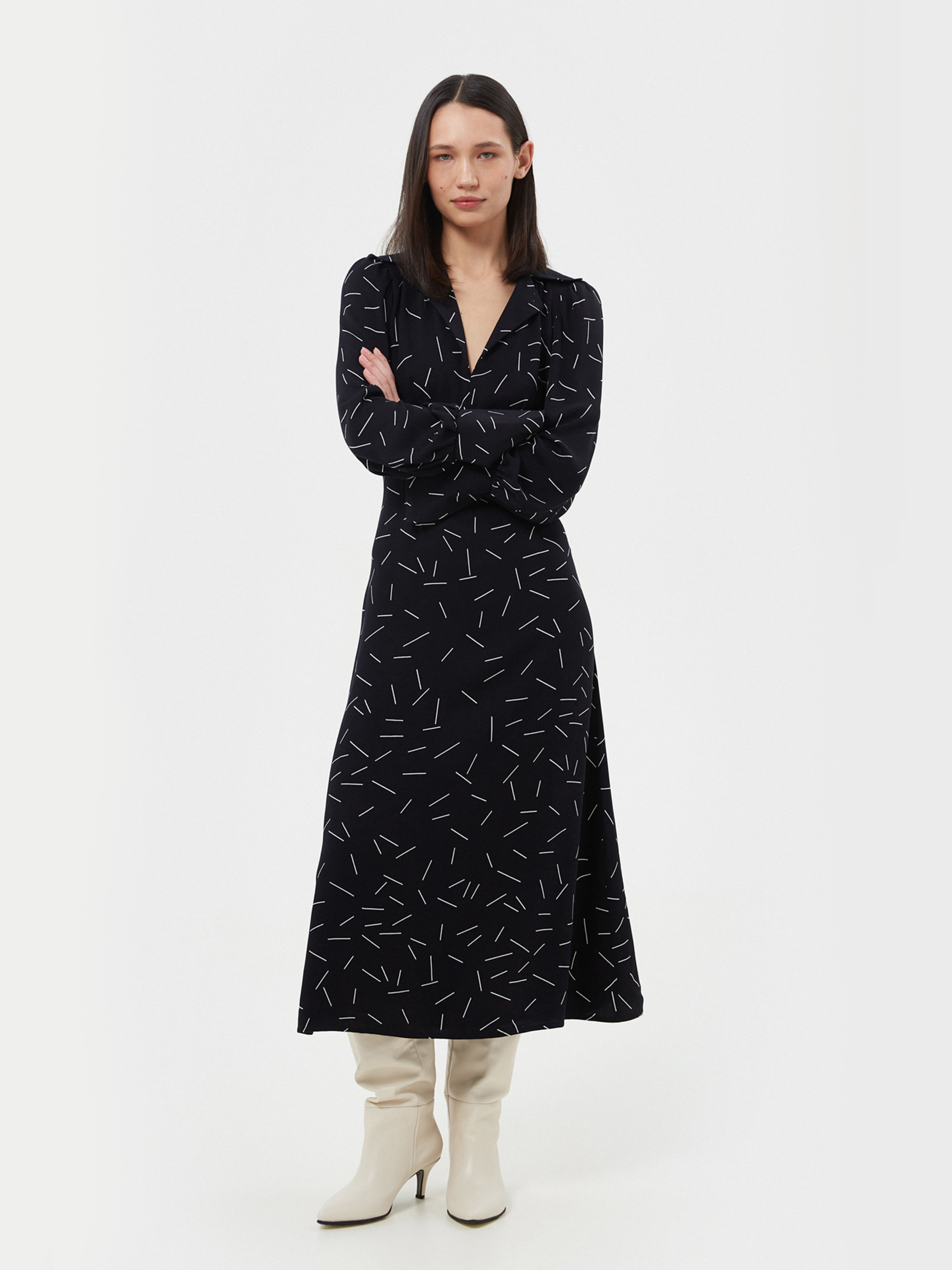 

Must Have Сукня міді (12697) Жіноче, колір - Чорний