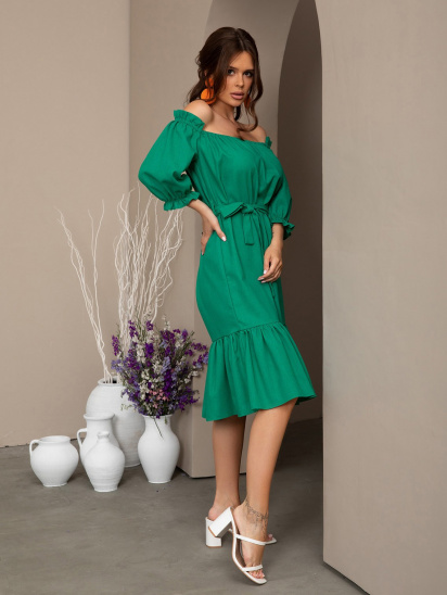 Платья ISSA Plus модель 12784_green — фото - INTERTOP