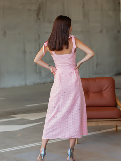 Платья ISSA Plus модель 12833_pink — фото 3 - INTERTOP