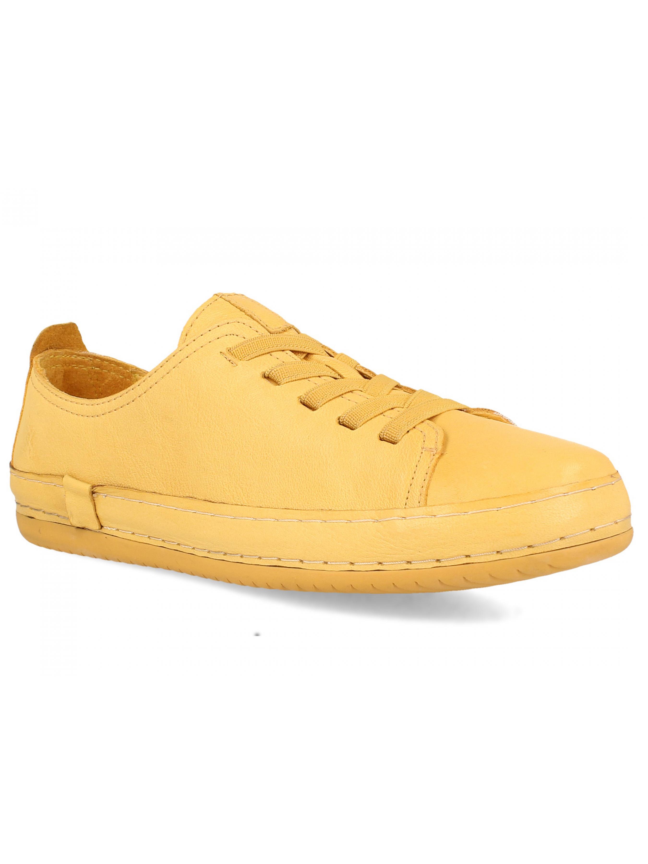 

Las Espadrillas Кеды низкие (12906-21) Женское, цвет - Жёлтый, материал - Кожа