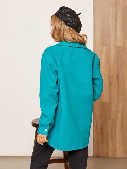 Куртка-рубашка ISSA Plus модель 12930_green — фото 3 - INTERTOP