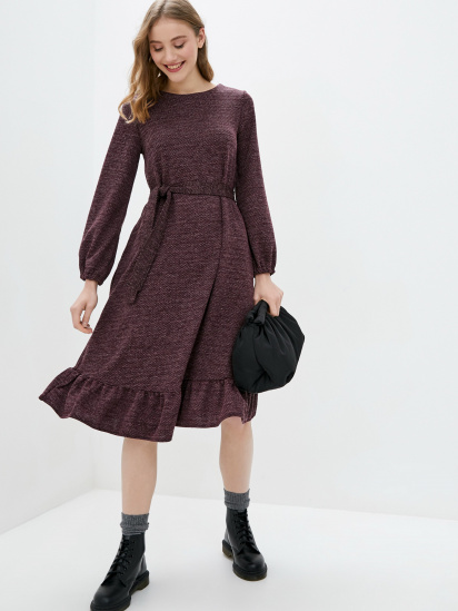 Платья ISSA Plus модель 12957_burgundy — фото - INTERTOP