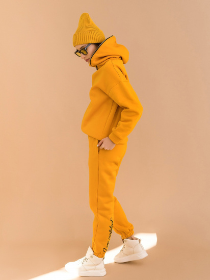 Спортивный костюм ISSA Plus модель 12960_mustard — фото - INTERTOP