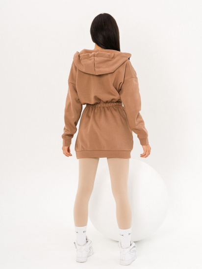 Платье мини ISSA Plus модель 12964_beige — фото 5 - INTERTOP