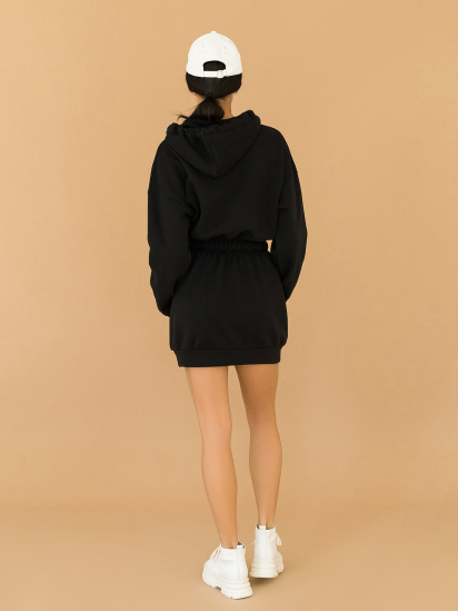 Сукня міні ISSA Plus модель 12964_black — фото 5 - INTERTOP