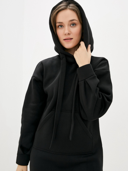 Платье миди ISSA Plus модель 12974_black — фото - INTERTOP