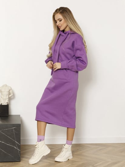 Сукня ISSA Plus модель 12974_lilac — фото 2 - INTERTOP
