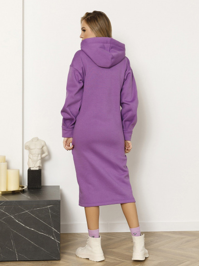 Сукня ISSA Plus модель 12974_lilac — фото 3 - INTERTOP