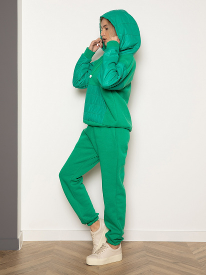 Спортивный костюм ISSA Plus модель 12994B_green — фото 3 - INTERTOP