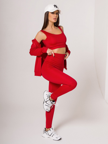 Спортивний костюм ISSA Plus модель 13101_red — фото - INTERTOP