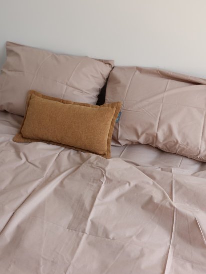 BedclozZzes ­Комплект постільної білизни з тканини Ранфорс колір Мокко модель 13155 — фото - INTERTOP