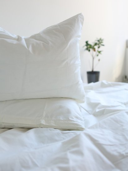 BedclozZzes ­Комплект постельного белья с ткани Ранфорс цвет Молочный модель 13169 — фото 4 - INTERTOP