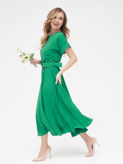 Платья ISSA Plus модель 13279_green — фото 3 - INTERTOP
