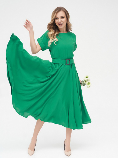 Сукні ISSA Plus модель 13279_green — фото - INTERTOP
