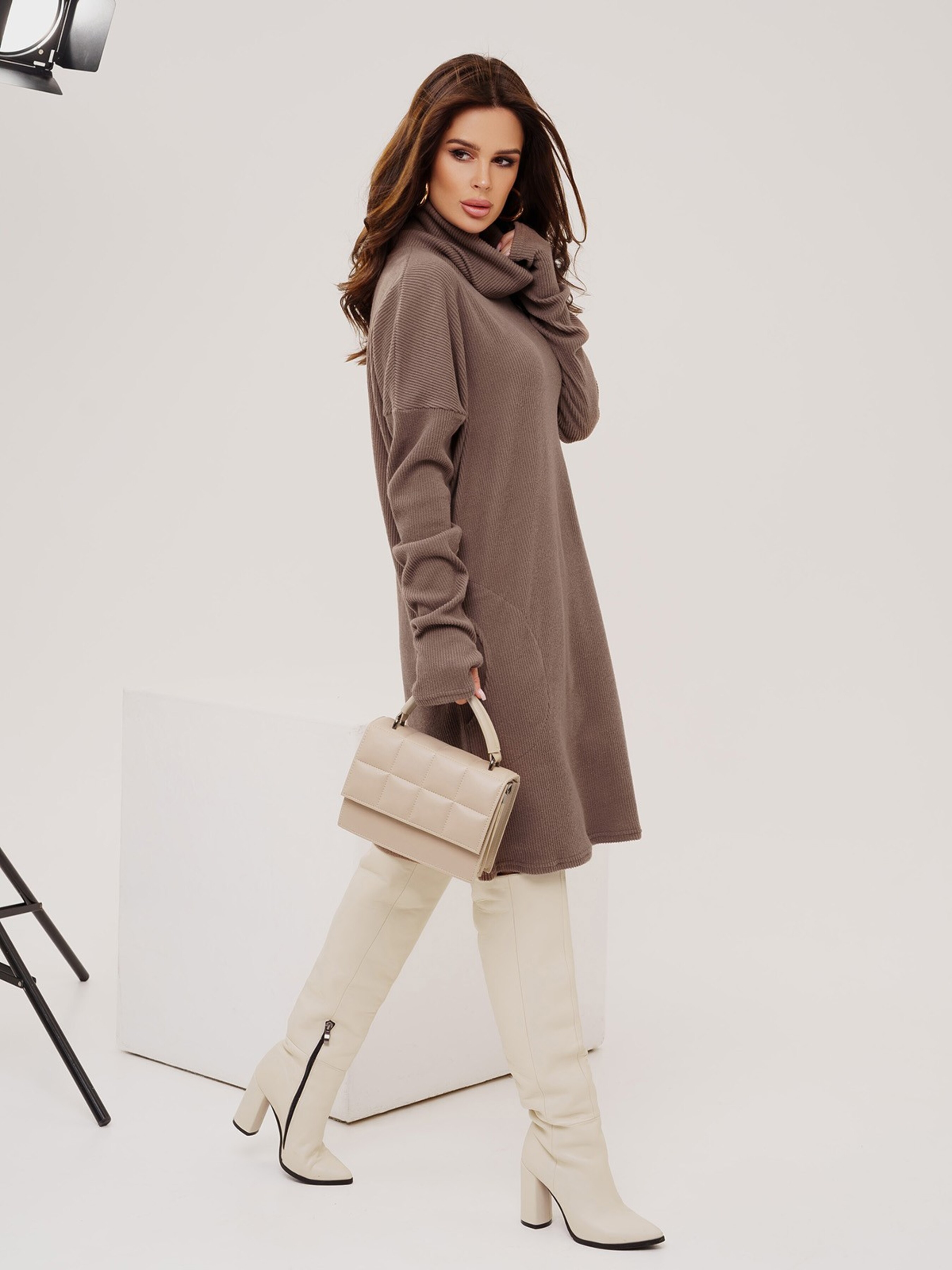 

ISSA Plus Сукня міні (13530_brown) Жіноче, колір - Коричневий