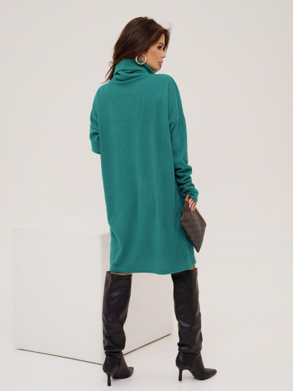 Сукня міні ISSA Plus модель 13530_green — фото 3 - INTERTOP