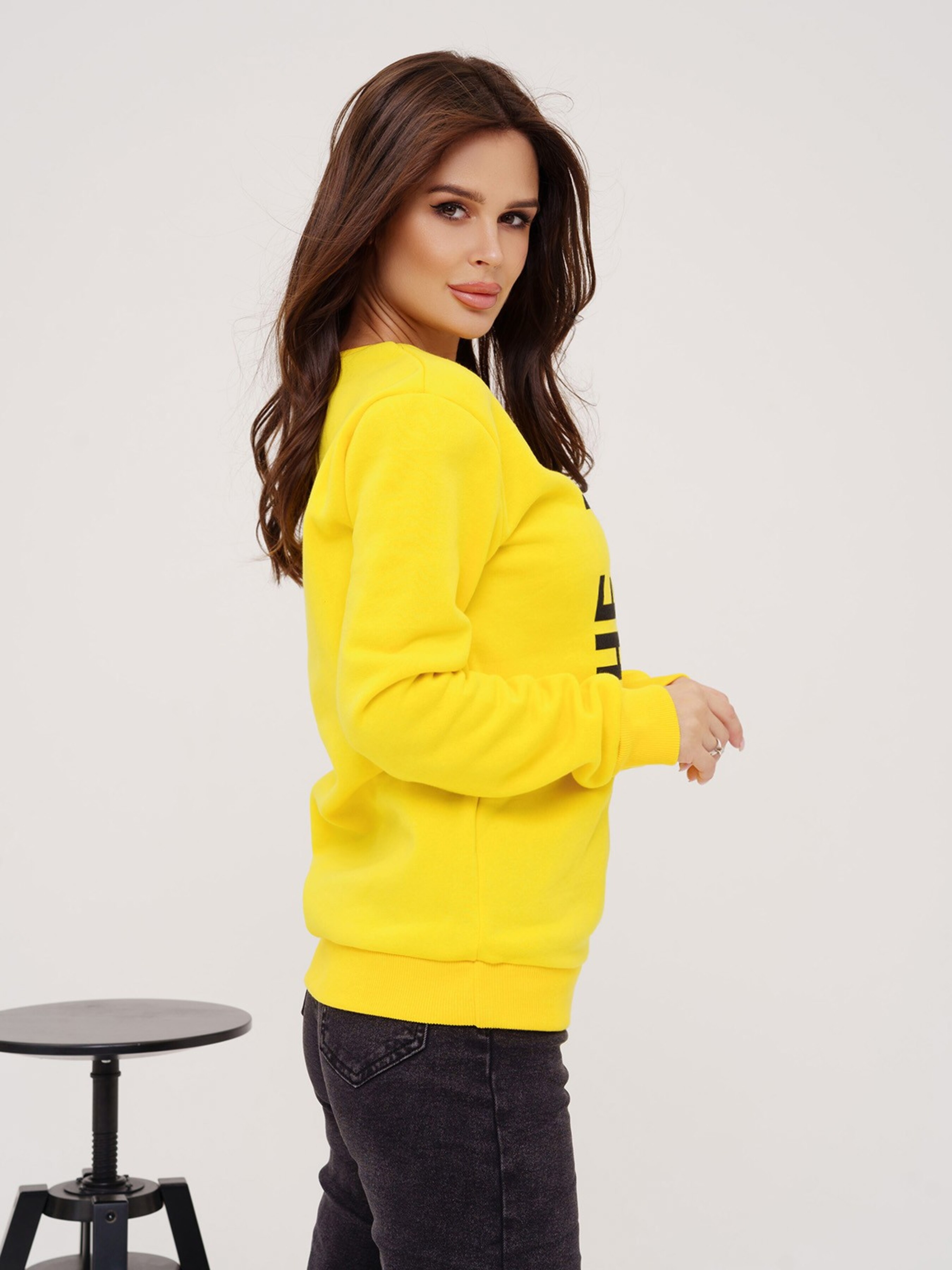 

ISSA Plus Свитшот (13535_yellow) Женское, цвет - Жёлтый, материал - флис