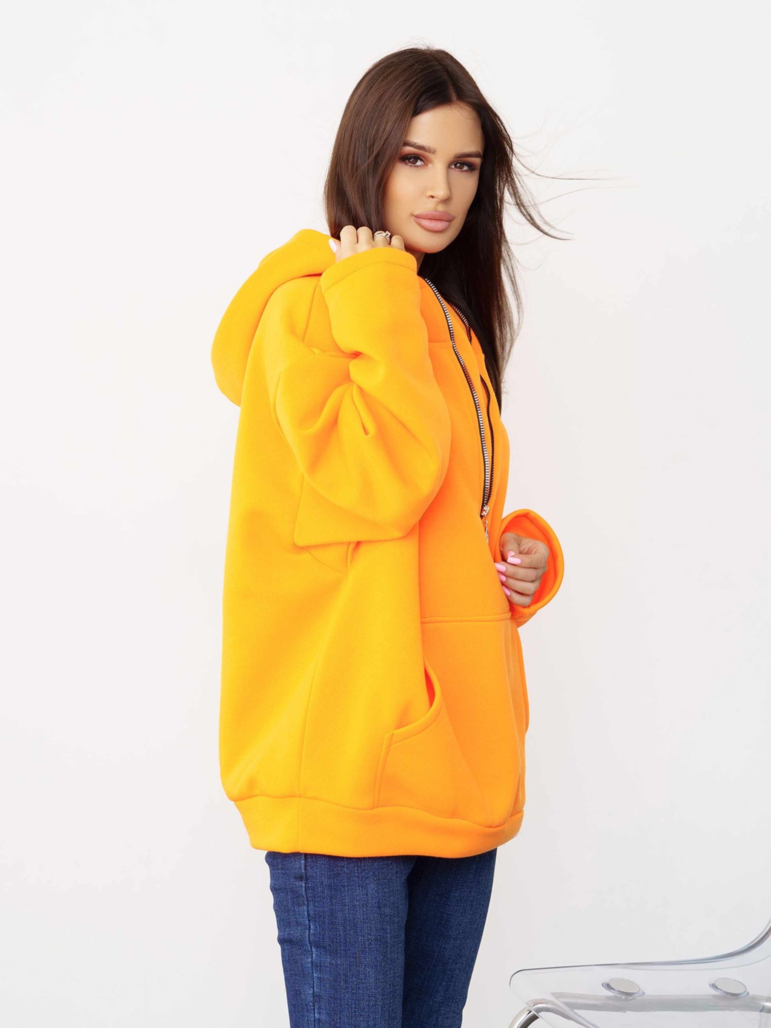 

ISSA Plus Худі (13566_orange) Жіноче, колір - Помаранчевий, матеріал - Фліс