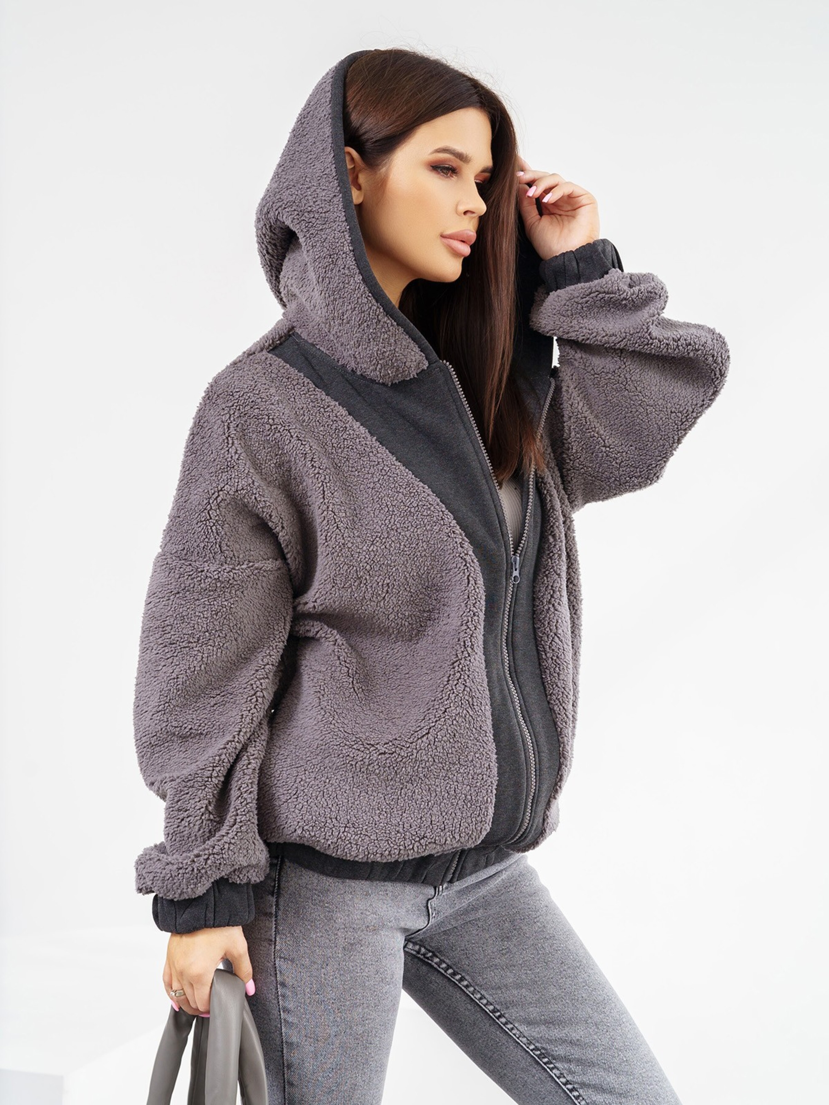 

ISSA Plus Кофта (13586_grey) Жіноче, колір - Сірий, матеріал - без підкладки