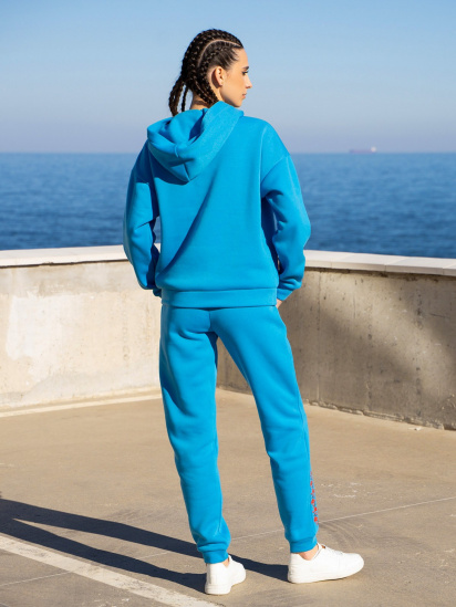 Спортивный костюм ISSA Plus модель 13601_blue — фото 3 - INTERTOP