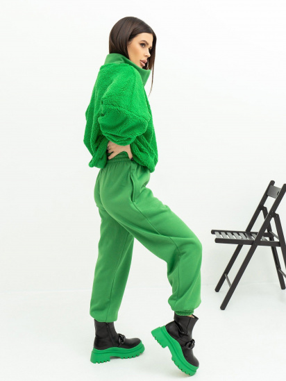 Спортивный костюм ISSA Plus модель 13606_green — фото - INTERTOP