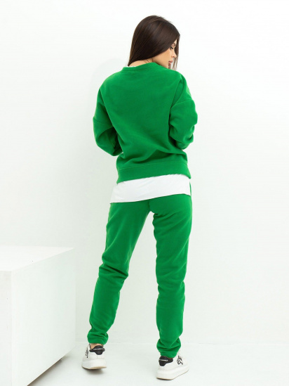 Спортивный костюм ISSA Plus модель 13629_green — фото 3 - INTERTOP