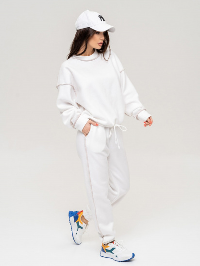 Спортивный костюм ISSA Plus модель 13638_white — фото - INTERTOP