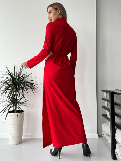Сукня максі ISSA Plus модель 13716_red — фото 3 - INTERTOP