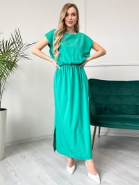 Зелений - Сукня максі ISSA Plus