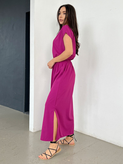 Сукня максі ISSA Plus модель 13830_purple — фото - INTERTOP