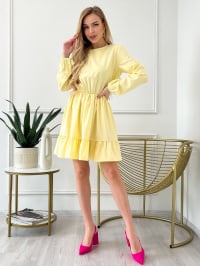 Жёлтый - Платье мини ISSA Plus