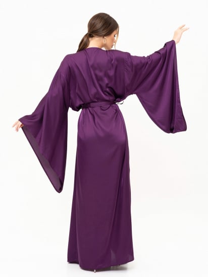 Сукня максі ISSA Plus модель 13903_purple — фото 3 - INTERTOP