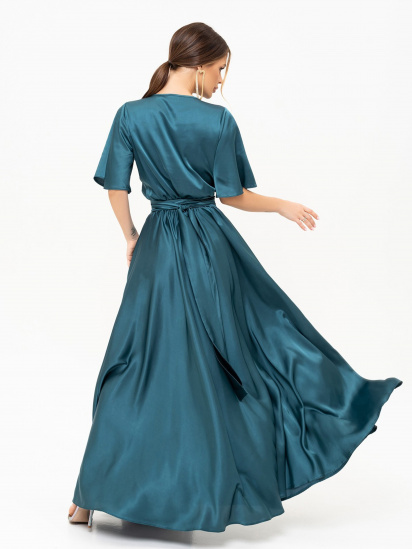 Сукня максі ISSA Plus модель 13916_green — фото 3 - INTERTOP