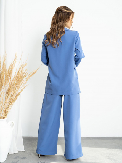 Діловий костюм ISSA Plus модель 14195_blue — фото 3 - INTERTOP