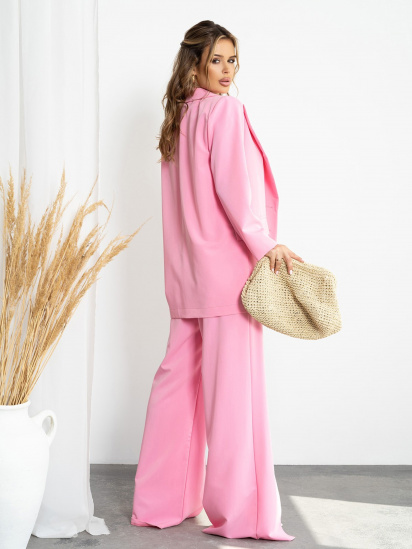 Діловий костюм ISSA Plus модель 14206_pink — фото 3 - INTERTOP