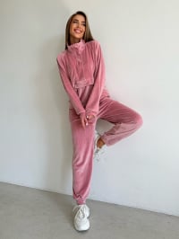 Розовый - Спортивный костюм ISSA Plus