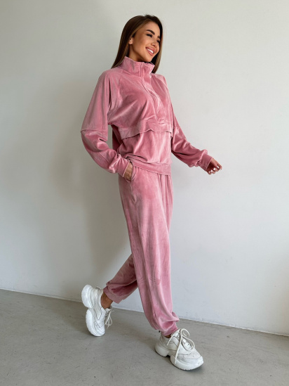 Спортивный костюм ISSA Plus модель 14211_pink — фото - INTERTOP