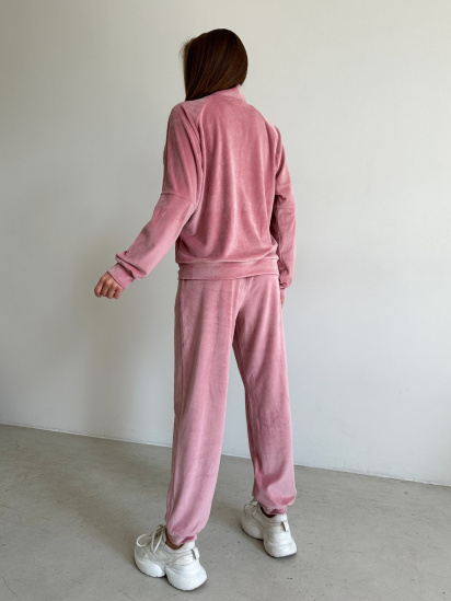 Спортивный костюм ISSA Plus модель 14211_pink — фото 3 - INTERTOP